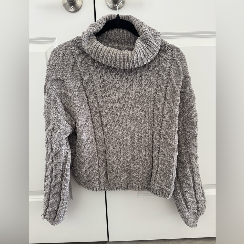 Blank NYC Grey Turtleneck